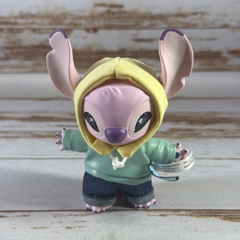 Miniso Disney Stitch GenZ Street Vinyl Plush Pendant Opened Blind Box "Funky"